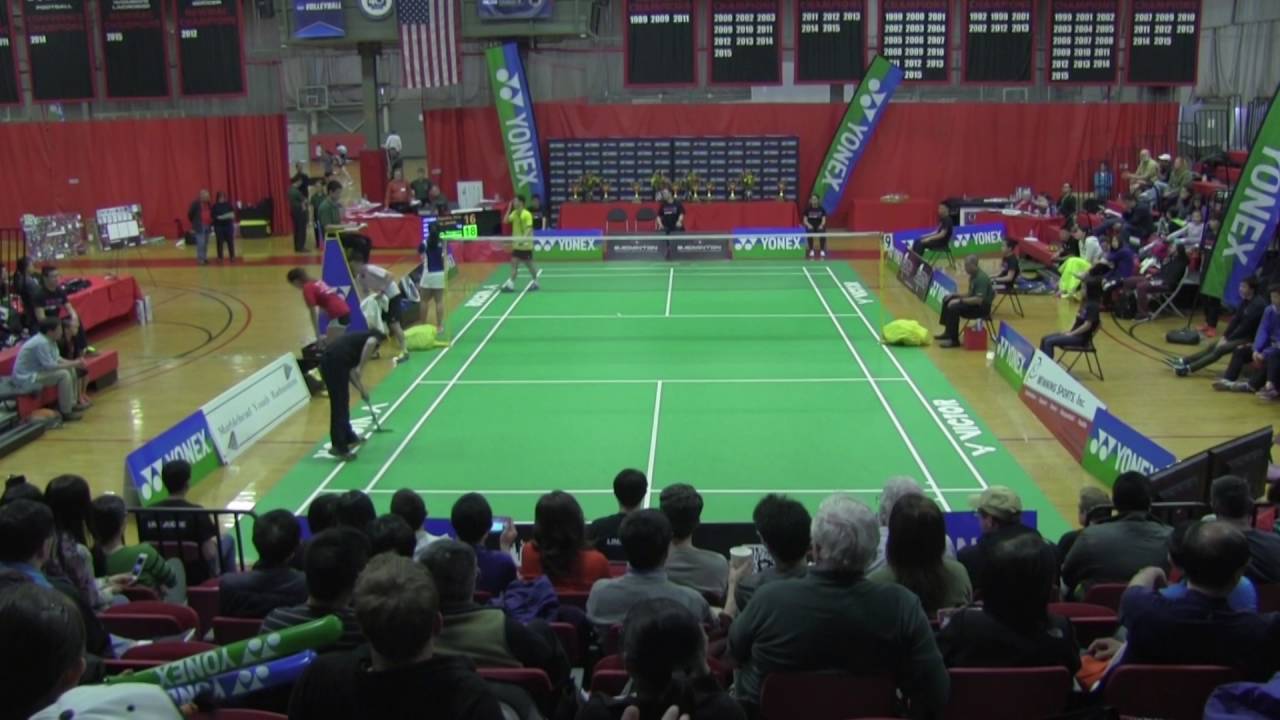Mixed Doubles Badminton Finals - Yonex Boston Open 2016