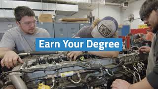 Earn a Degree in Diesel Mechanics - Apply Now!