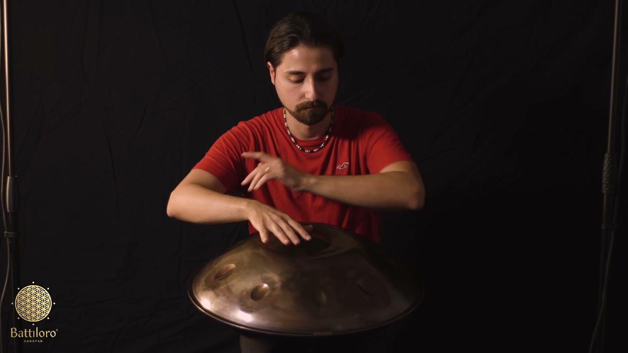 BATTILORO HANDPAN: F2 Low Pygmy 432 Hz - Luna