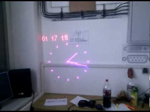 brmlab: Laser project, Clock