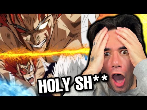 GAROU VS GENOS 🔥 ONE PUNCH MAN - 2x10 and 2x11 (REACTION)