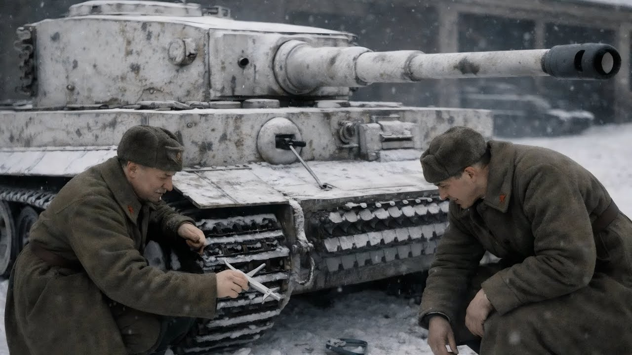 Co všechno řekli sovětští inženýři, když úplně poprvé otevřeli ukořistěný německý tank Tiger...