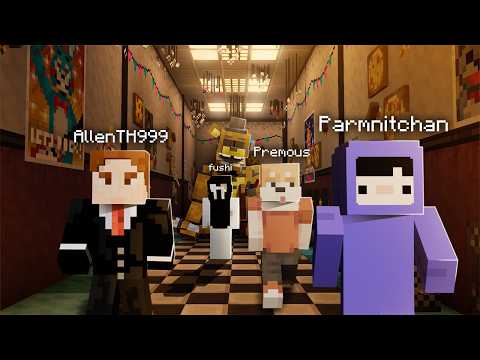 พวกเราเอาชีวิตรอด 5 คืนสยองใน FNAF Minecraft!
