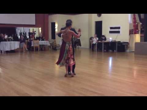 Damian Mechura and Veronica Vasquez perform at the Allegro Ballroom 1 of 3
