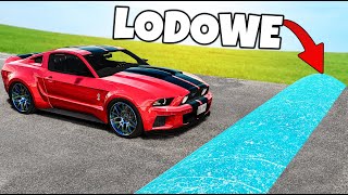 ❄️ CARS VS ICE SPEEDBUMPS!? | BeamNG Drive | screenshot 3