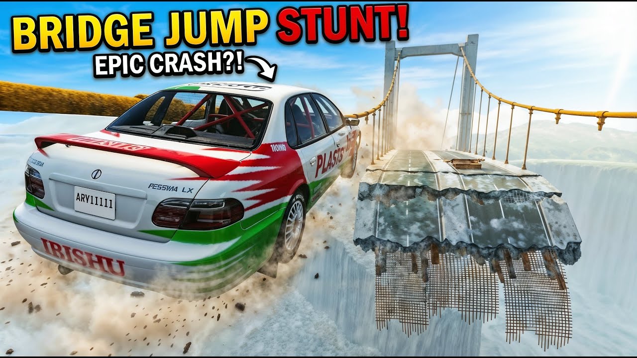 Car vs Bridge #1 | Which Car Can Actually Survive and Succeed?