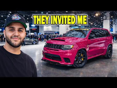 My Custom Trackhawk At The Detroit Auto Show!
