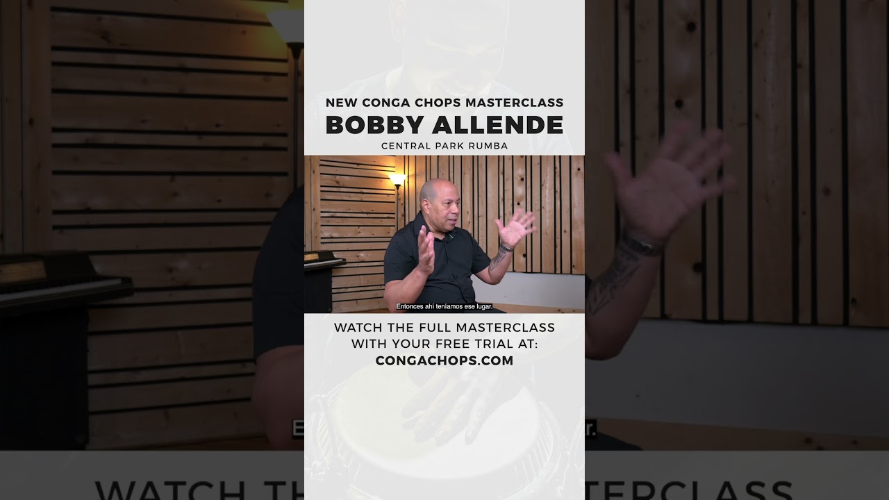 Central Park Rumba | Bobby Allende Interview | CongaChops.com Masterclass