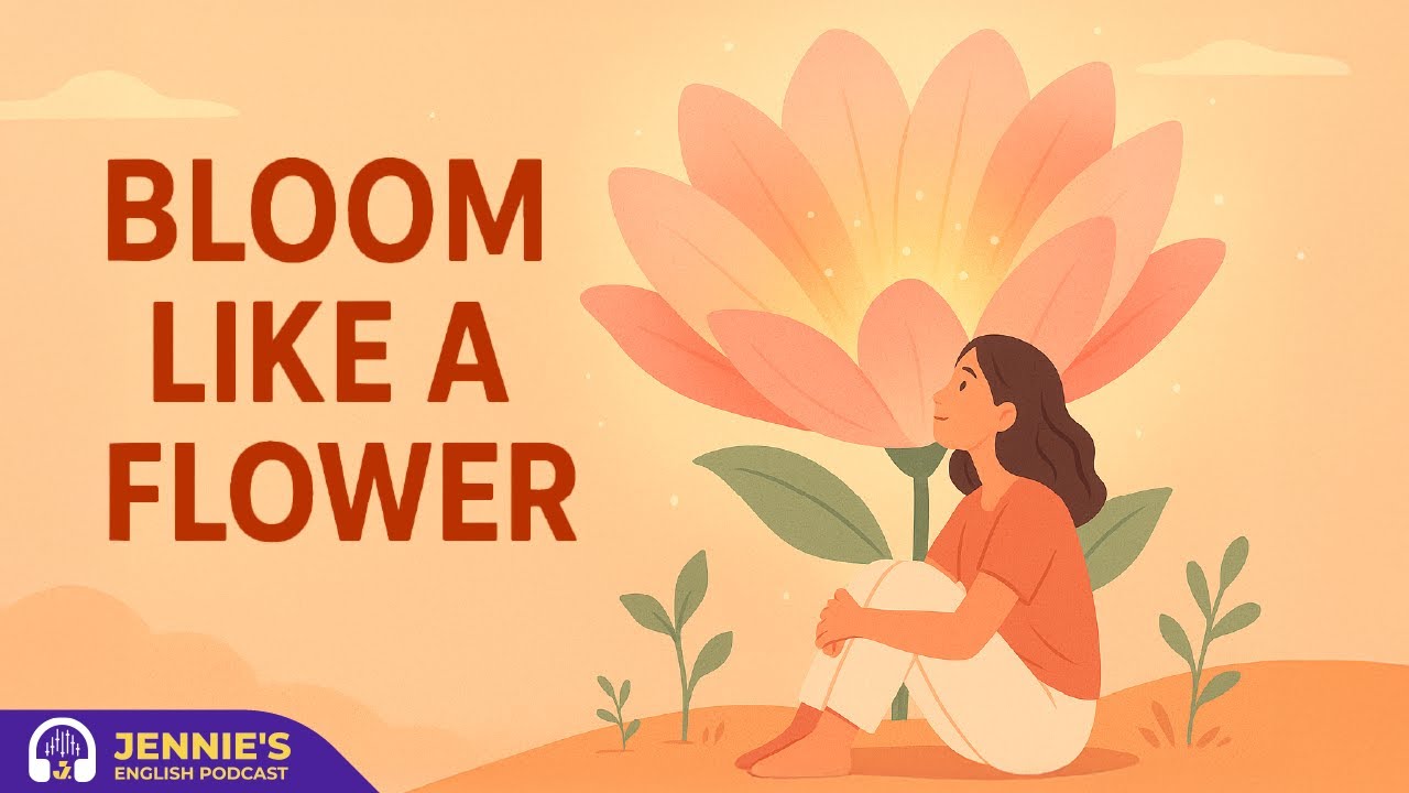 Bloom Like a Flower | English & Chill with Jennie | English Podcast