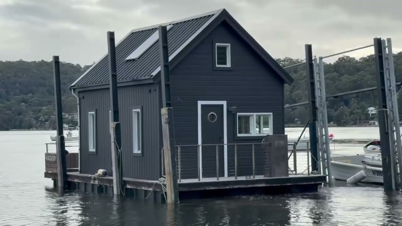 Launching a tiny-home Build your own floating tiny home on our poly pontoons  