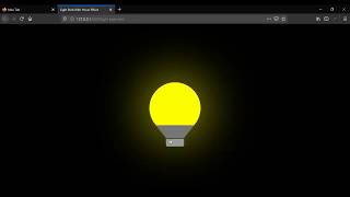 Information Light Bulb | CSS Hover Effect Tutorial Update