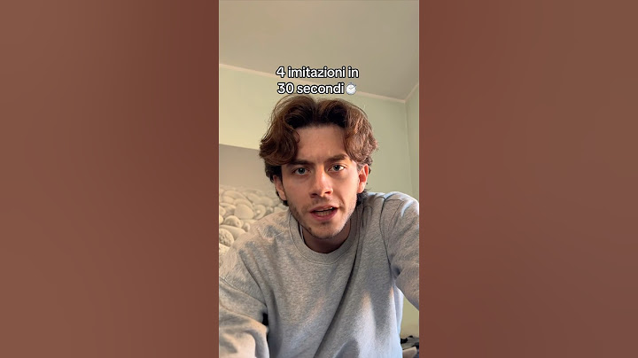 4 imitazioni in 30 secondi ⏱️👀