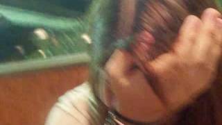 Meagan snorts salt