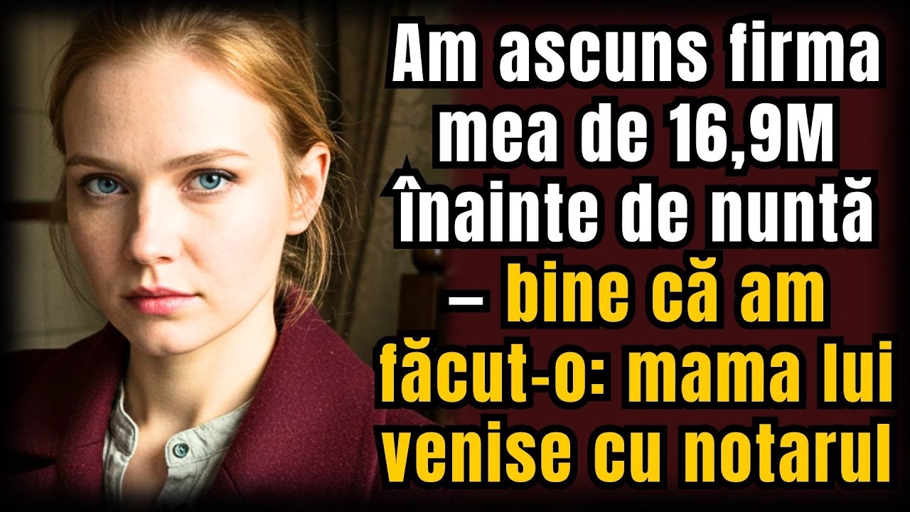 Am ascuns firma mea de 16,9M înainte de nuntă — bine că am făcut-o: mama lui venise cu notarul