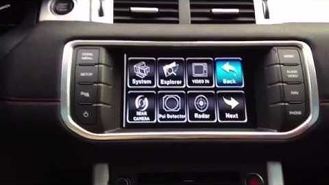 Stage Motion TV Tuner and Sat Nav upgrade for Range Rover Evoque@EvoqueTV