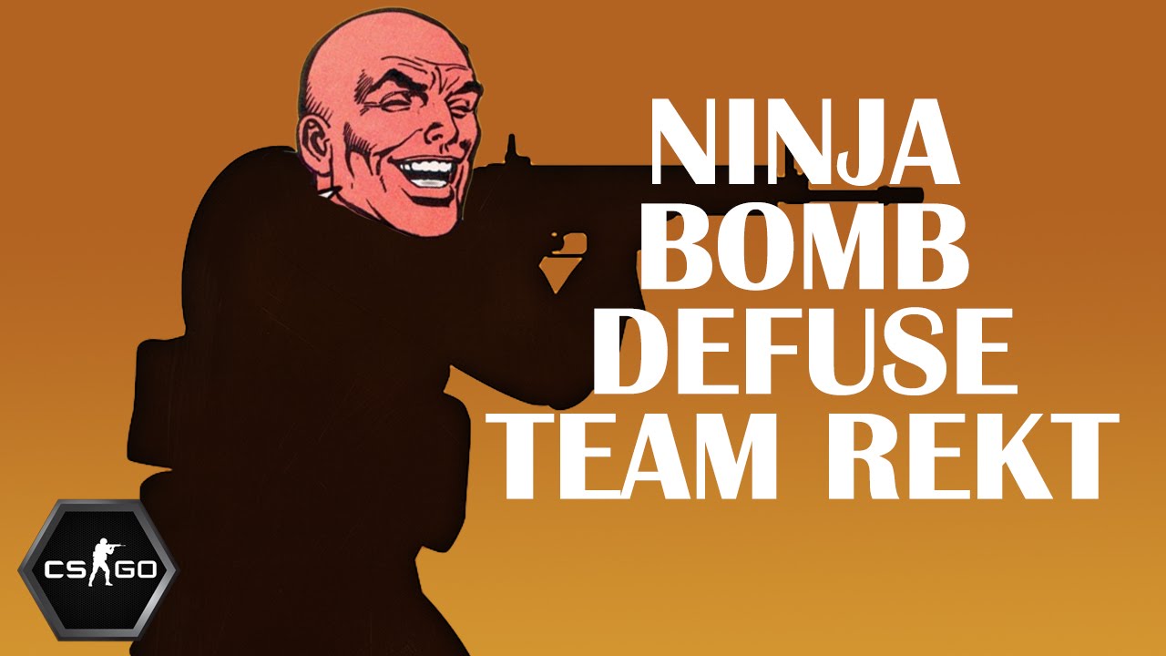 CS:GO - NINJA DEFUSE - WHOLE TEAM REKT - YouTube