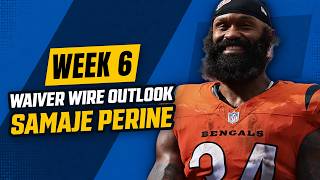 Samaje Perine Fantasy Waiver Wire Outlook: Should You Add the Bengals RB In Week 6