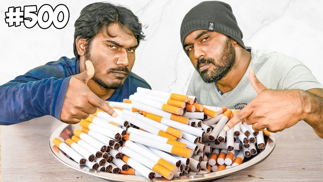 where is 500 cigarettes from Smoking 500 Cigarettes ! 😱😰