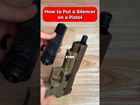 How to Silence a Pistol #shorts