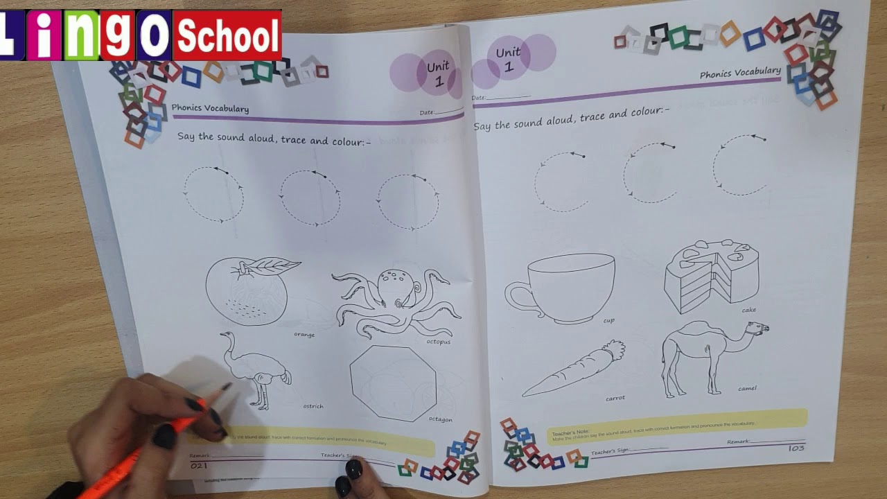 Class Nursery English Book Work Lecture 5 - YouTube