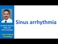 Sinus arrhythmia