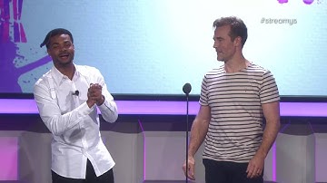 King Bach, James Van Der Beek Introduces Previously Won Package #2 - Streamy Awards 2016