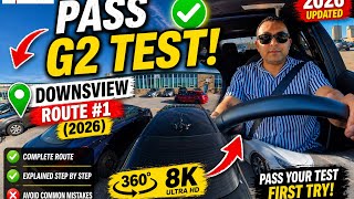 Downsview G2 Road Test Route #1 (2026) 