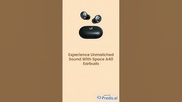 Experience Unmatched Sound with Space A40 Earbuds