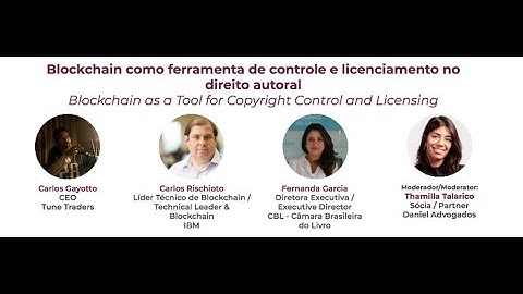 Congress 2020 - Panel 7 - Blockchain as a tool for Copyright Control and licensing