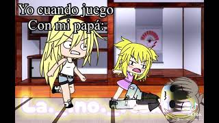 Cuando yo juego con mi papá