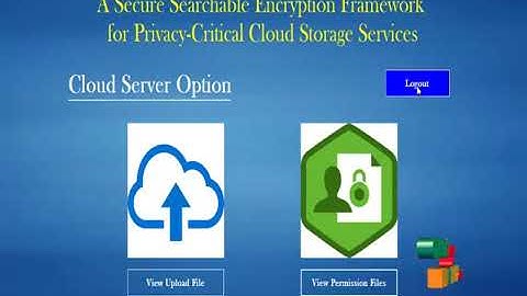 A Secure Searchable Encryption Framework - ClickMyProject
