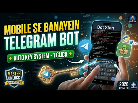How To Make Telegram Key Generator Bot 2026 | Step by Step Guide 🚀 #TelegramBot #telegrambottestap 🤖