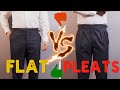 flat front dress pants vs. pleated Pleated Pants VS Flat Front Pants - Which Should You Choose?