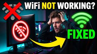WiFi Not Working on PC? Fix All Issues in Windows 10 &amp; 11 (2026 Guide) in 3 minutes