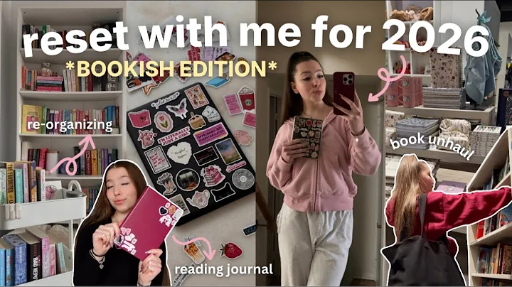 reset with me for 2026 🌟 BOOKISH EDITION | bookshelf tour, kindle refresh, new releases & more!