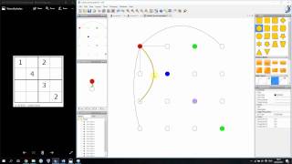Solve a sudoku with yEd graph editor