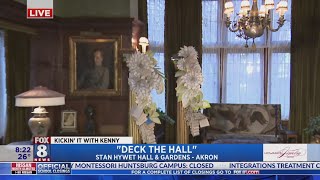 Kenny takes us inside Stan Hywet Hall to see the magical holiday decor