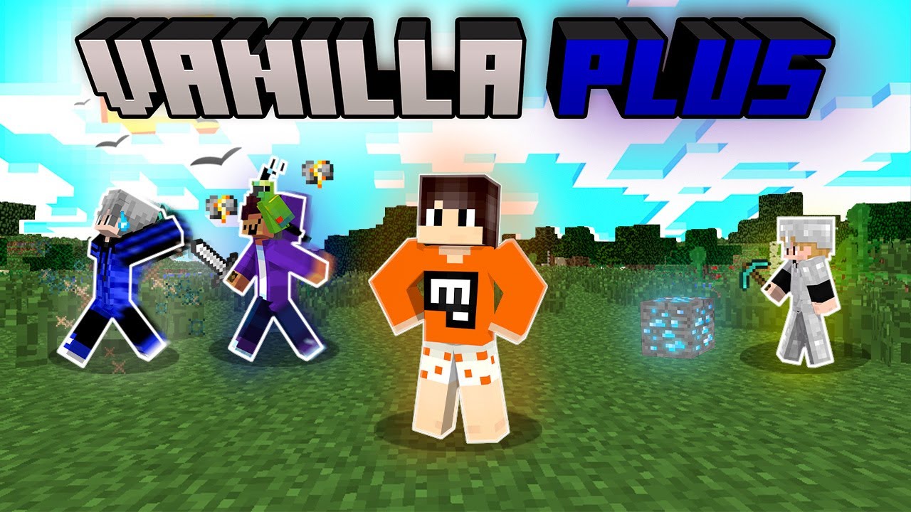ESSE É O MINECRAFT PERFEITO!! - Vanilla Plus Ep. #1