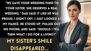 Dad Gave My Wedding Fund to My Sister—“She Deserves It.” Then My Fiancé Stood Up… News