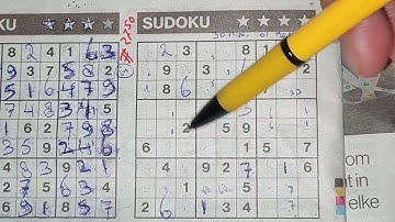 Thursday. Bonus Extra edition (#2750) Four Stars Sudoku puzzle. 05-06-2021 Extra part 2 of 4