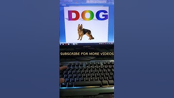 Dog 🐕 Symbol in Ms Word 😱#computerknowledge #shorts #trendingshorts #mswordshortcutkeys #short #dog