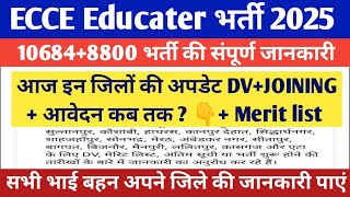 Utter Pradesh Ecce Educater भरत 2025 Up Ecce Educater Vacancy 2025