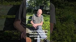 Podziękowania od Pana Stanisława za wsparcie zbiórki