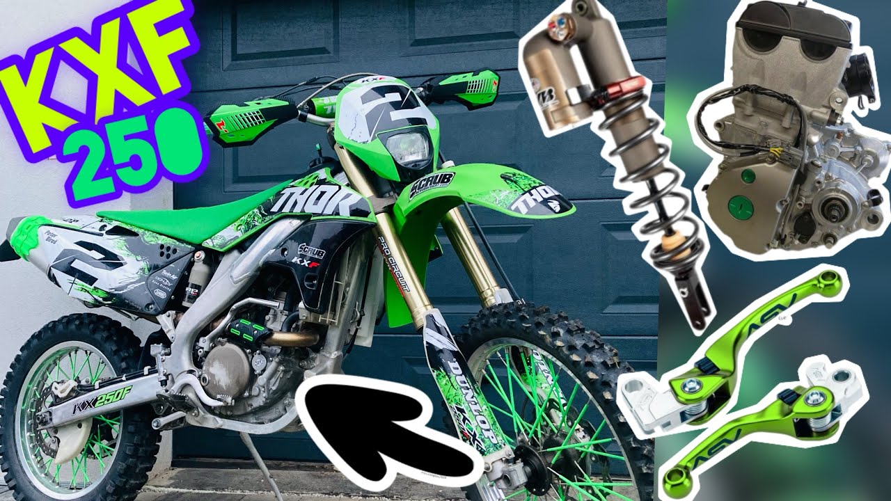 REBUILD OLD KAWASAKI KXF250 (back to life)