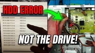 Hikvision DVR - "HDD Error" But It's NOT the Hard Drive!