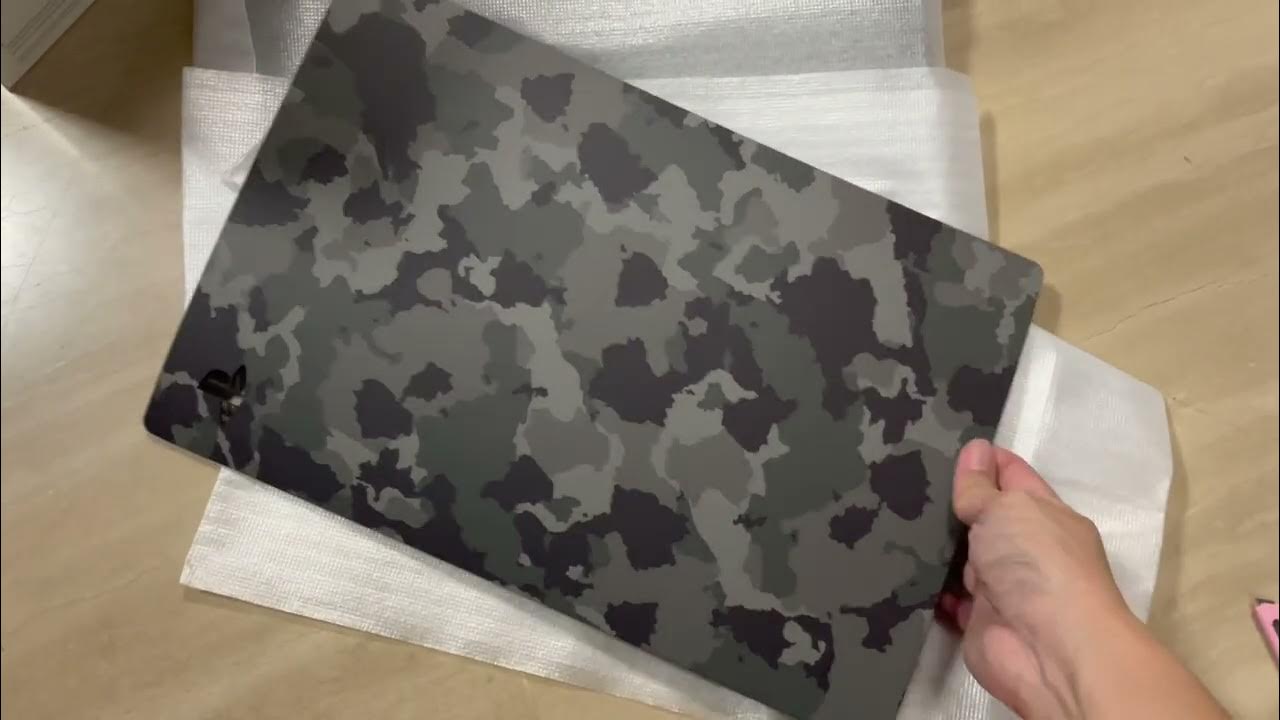 PlayStation 5 camouflage grey cover 