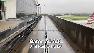 Dallas/Fort Worth (DFW) Airport SkyLink Time Lapse - Outer Loop