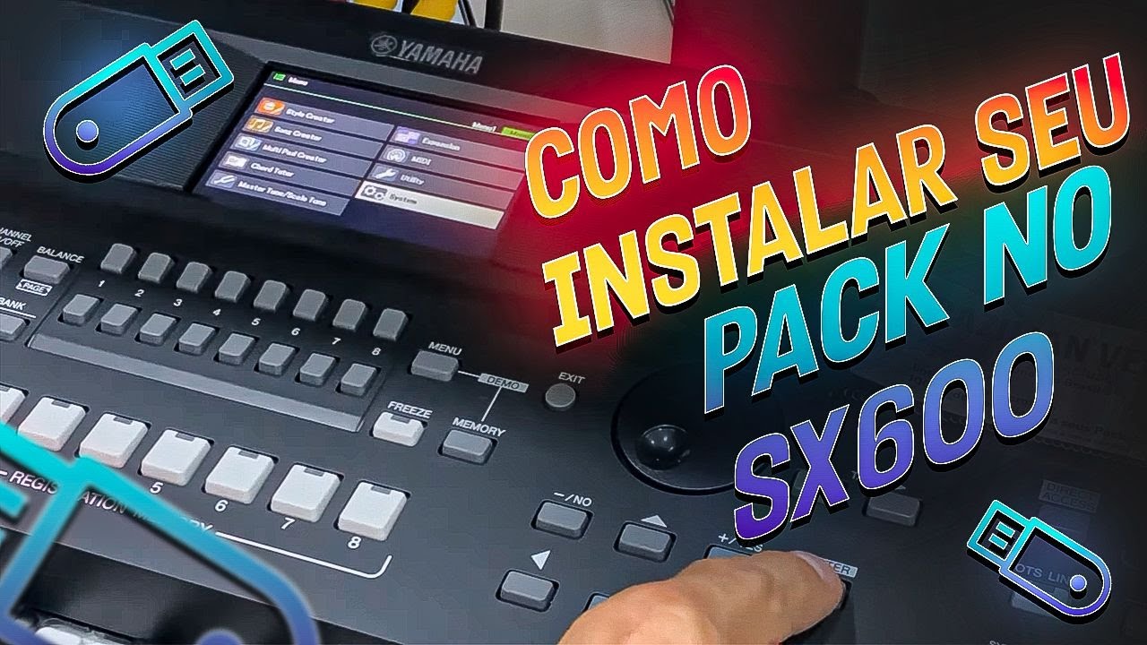 COMO INSTALAR SEU PACK NO SX600 - Tutorial COMPLETO Passo a Passo