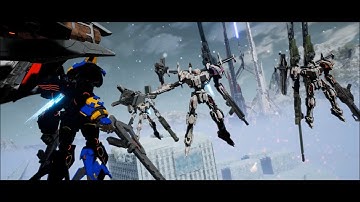 Daemon X Machina (NG) - 44. Offer Mission (Rank C): Unidentified Structure in the Neutral Zone