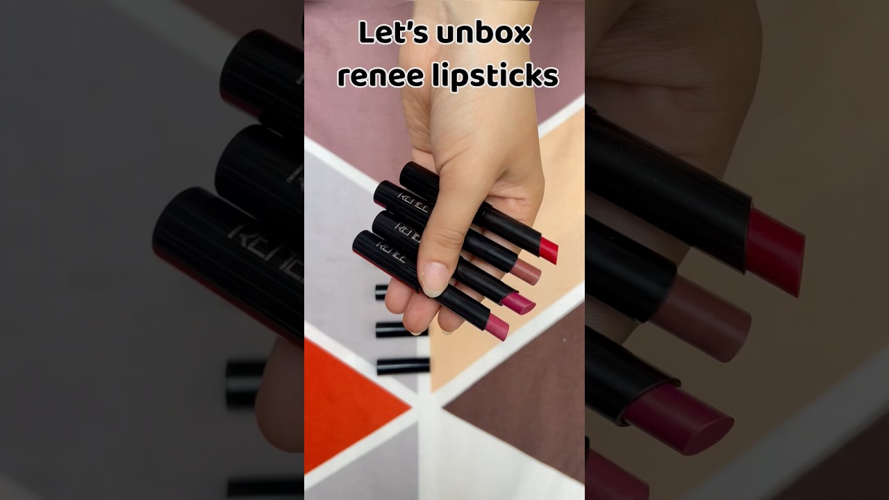 Renee very matte lipsticks 💄 